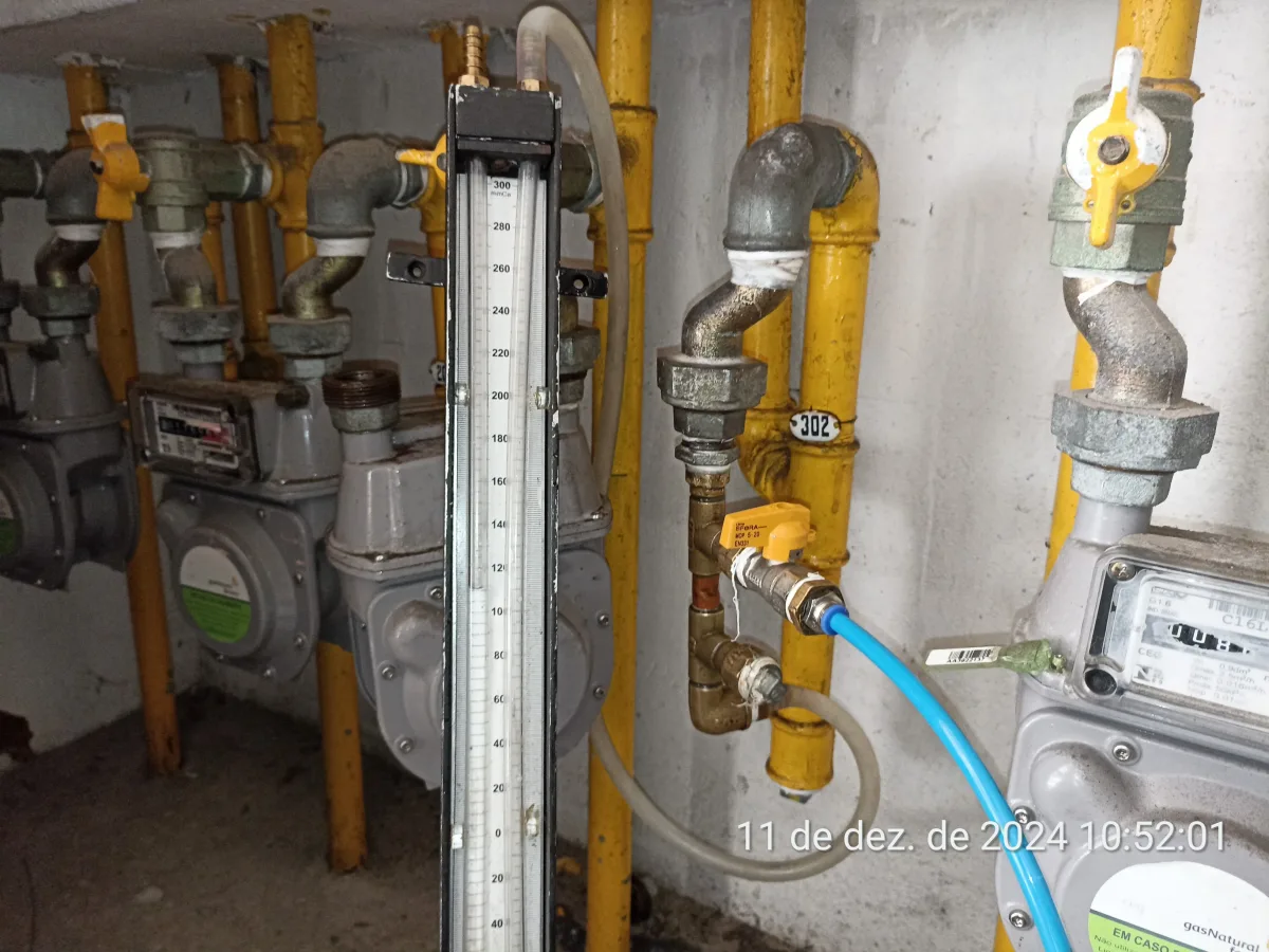 Teste de Estanqueidade